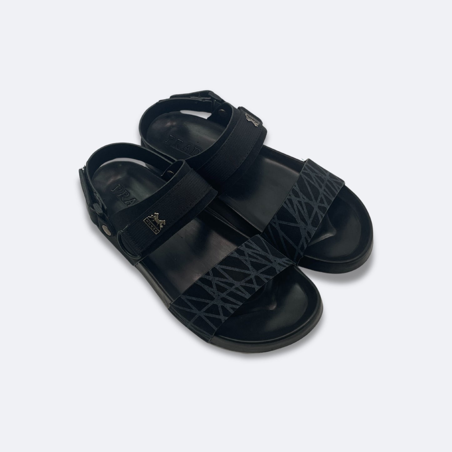 X-2 Black Sandal