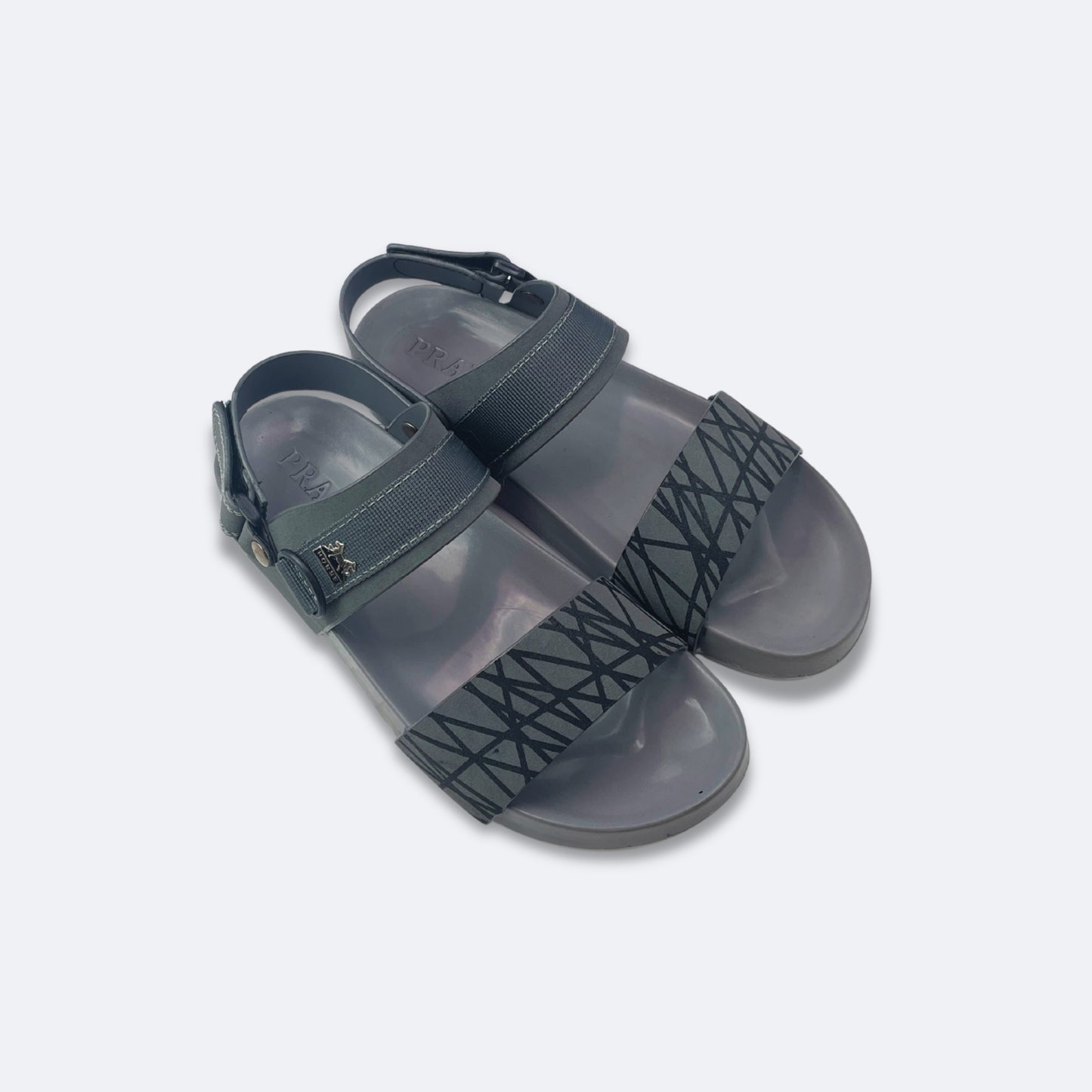 X-2 Black Sandal