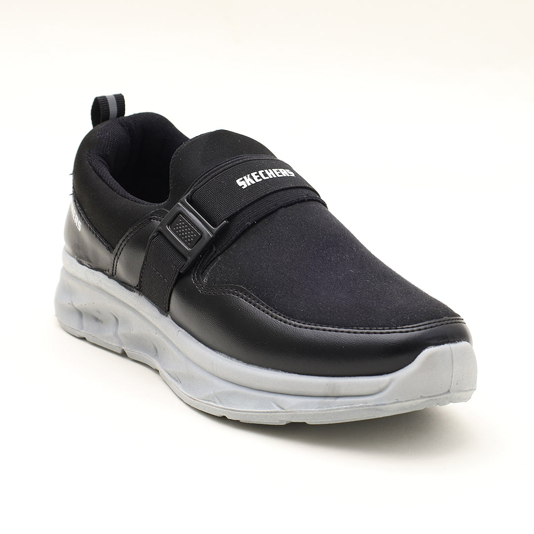 N-08 Black Men Shoes