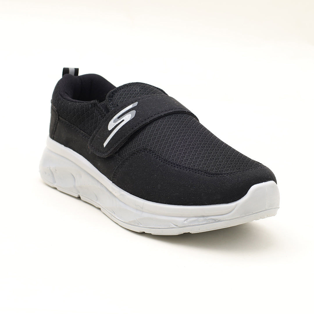 S-09 Black Men Shoes