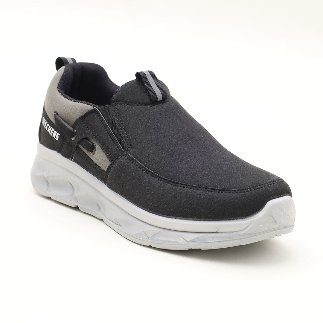 S-22 Black Men Shoes