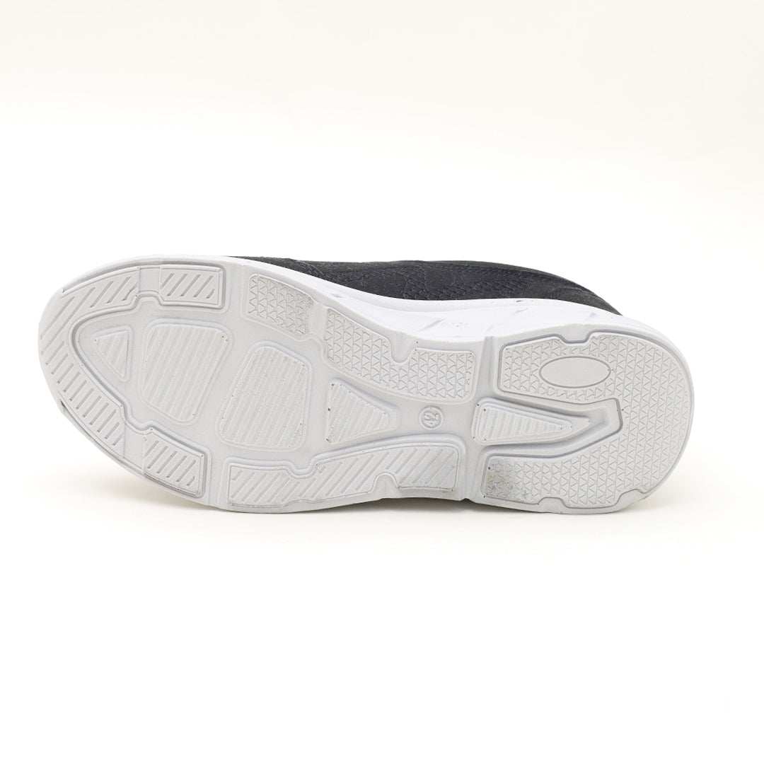 S-30 Black Men Shoes