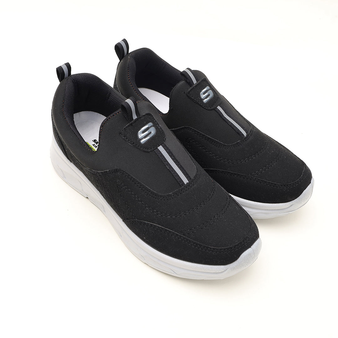 S-30 Black Men Shoes