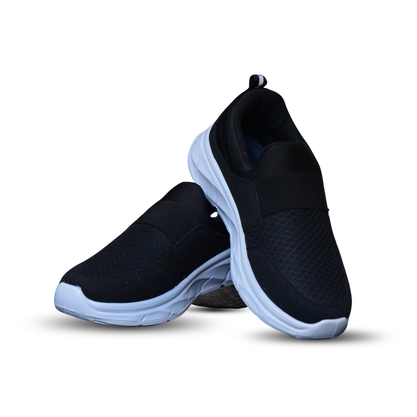 S-44 Men Black Shoes