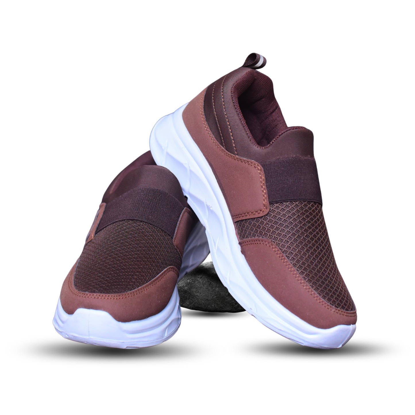 S-44 Men Brown Shoes